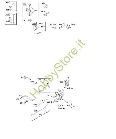 E - Comandi, alimentazione carburante, molla regolatore B&S - 21 €¦ 21B807-0135-B1 brand Stihl